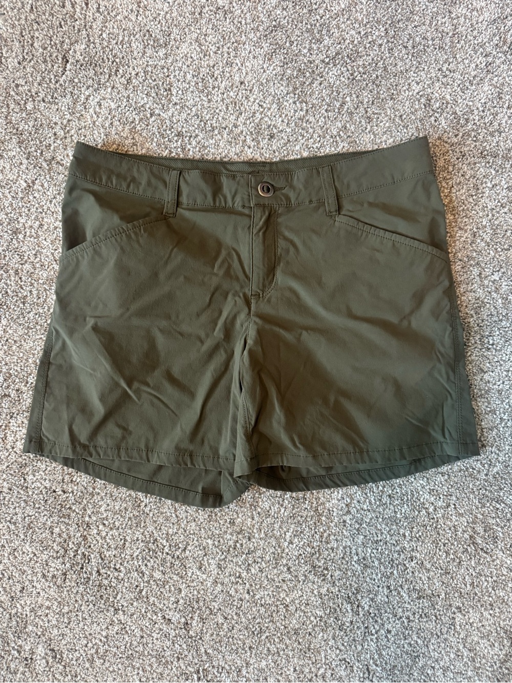 Patagonia Olive Green Outdoor Shorts